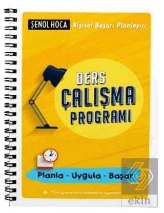 Ders Çalişma Programı Planla - Uygula - Başar