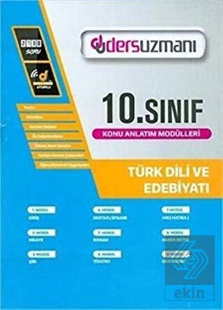 Ders Uzmanı 10. Sınıf Türk Dili ve Edebiyatı Konu