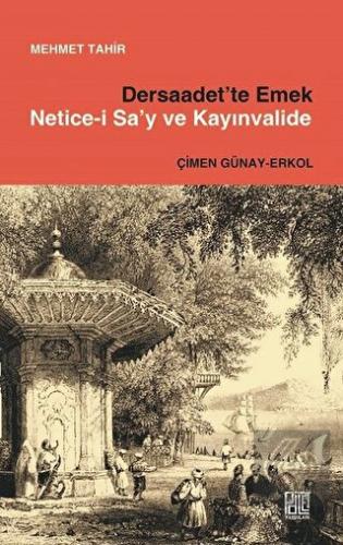 Dersaadet\'te Emek Netice-i Sa\'y ve Kayınvalide