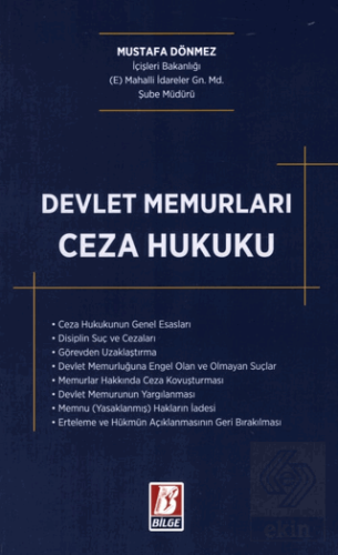 Devlet Memurları Ceza Hukuku