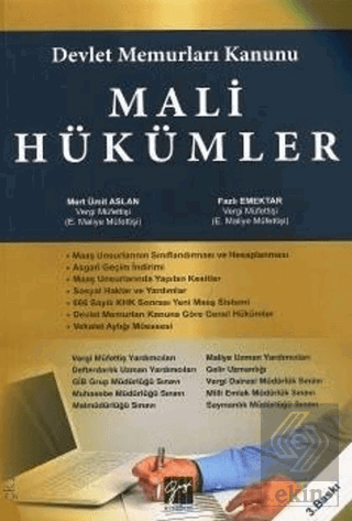 Devlet Memurları Kanunu Mali Hükümler