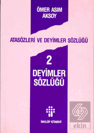 Deyimler Sözlüğü 2