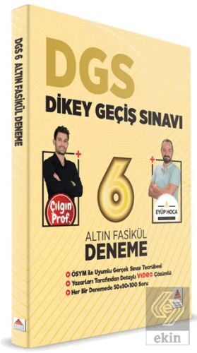 DGS 6 Altın Fasikül Deneme