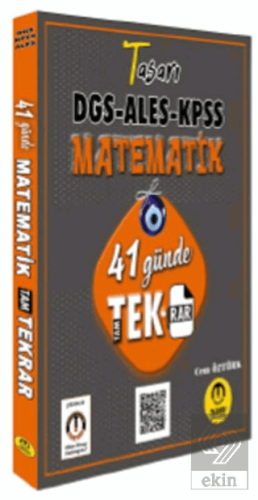 DGS ALES KPSS Matematik 41 Günde Tekrar