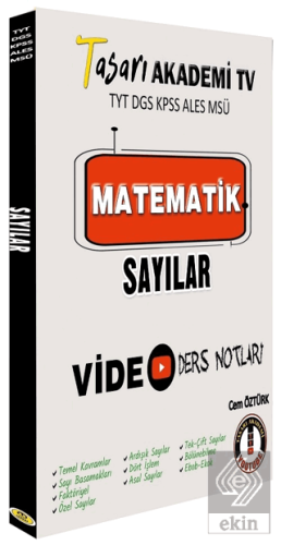 DGS ALES TYT Matematik Sayılar Video Ders Notları