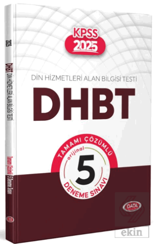 DHBT 2025 Tüm Adaylar İçin Tamamı Çözümlü 5 Deneme Sınavı