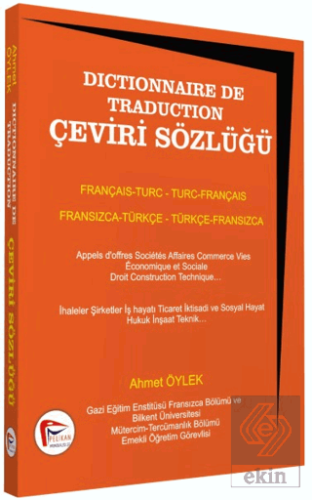 Dictinonnaire De Traduction Çeviri Sözlüğü