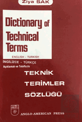 Dictionary of Technical Terms - Teknik Terimler Sö