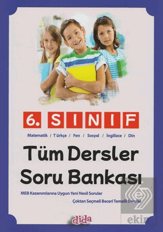 Dida Yayınları 6. Sınıf Tüm Dersler Soru Bankası