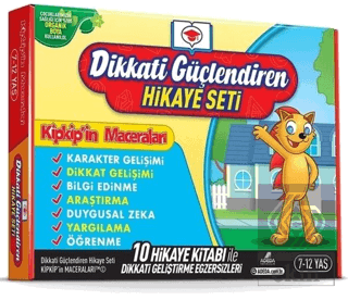 Dikkati Güçlendiren Hikaye Seti - Kip Kip\'in Macer