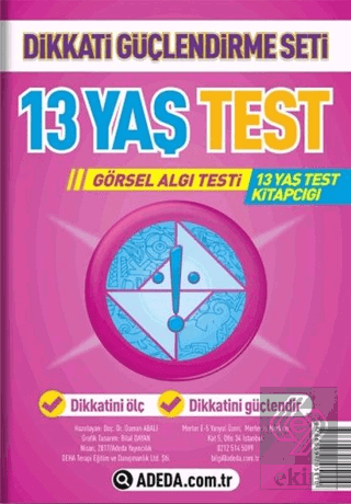 Dikkati Güçlendirme Seti 13 Yaş Test