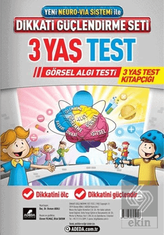 Dikkati Güçlendirme Seti 3 Yaş Test