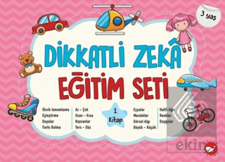 Dikkatli Zeka Eğitim Seti 1. Kitap (3 Yaş)