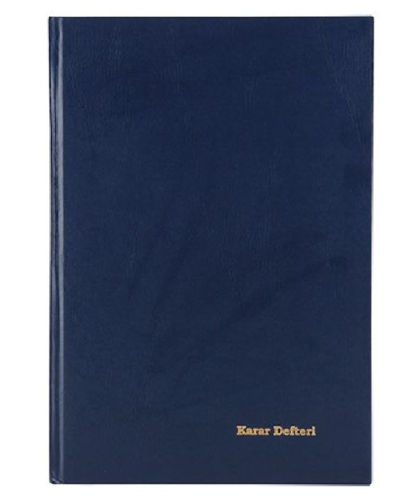 DİLMAN KARAR DEFTERİ Ciltli 192 Yaprak