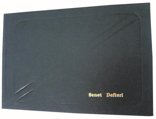 DİLMAN SENET KAYIT DEFTERİ 17X24 96 Yaprak