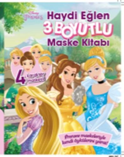 Disney Prenses 3 Boyutlu Maske Kitabı