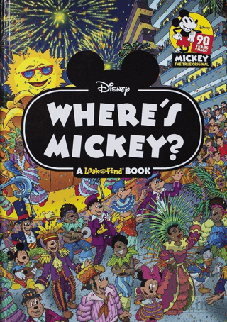 Disney: Wheres Mickey Mouse A Look and Find Book Activity