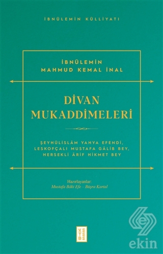 Divan Mukaddimeleri