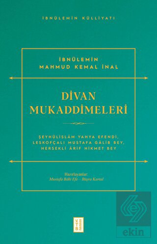 Divan Mukaddimeleri