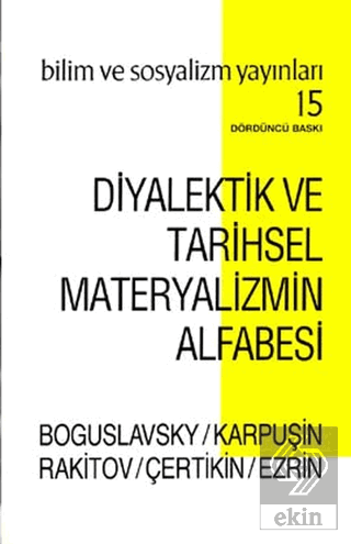 Diyalektik ve Tarihsel Materyalizmin Alfabesi