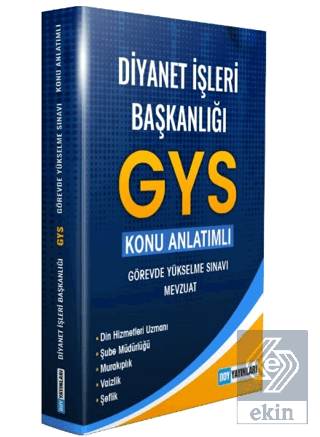 Diyanet İşleri Başkanlığı Gys Görevde Yükselme Sın