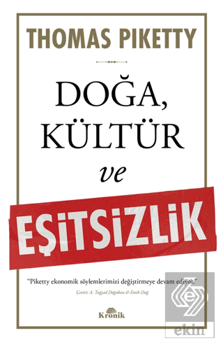 Doğa, Kültür ve Eşitsizlik