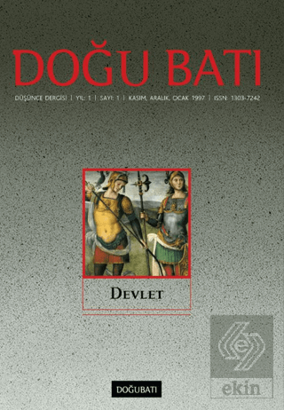 Doğu Batı Düşünce Dergisi Sayı: 1 Devlet