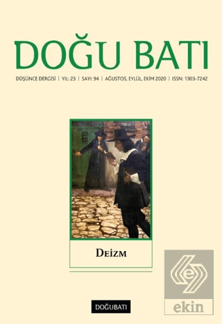 Doğu Batı Düşünce Dergisi Yıl: 23 Sayı: 94 - Deizm