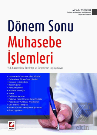 Dönem Sonu Muhasebe İşlemleri