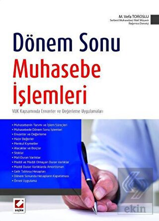 Dönem Sonu Muhasebe İşlemleri