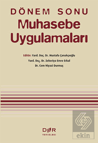 Dönem Sonu Muhasebe Uygulamaları