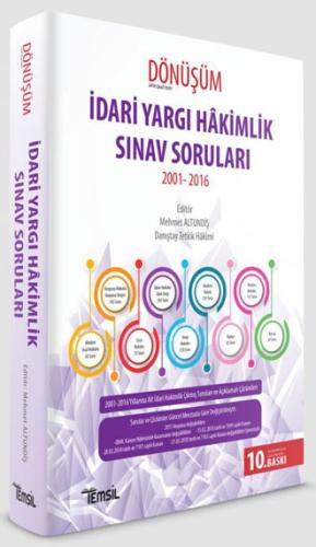 Dönüşüm İdari Yargı Hakimlik Sınav Soruları