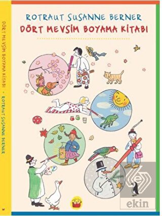 Dört Mevsim Boyama Kitabı