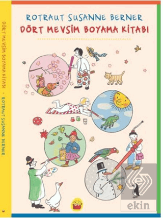 Dört Mevsim Boyama Kitabı