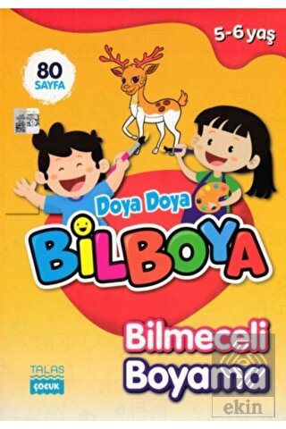 Doya Doya Bil Boya Bilmeceli Boyama (5-6 Yaş)