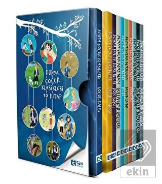 Dünya Çocuk Klasikleri 10 Kitap Kutulu Set