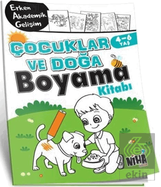 EAG Çocuklar ve Doğa Boyama Kitabı 4-6 Yaş