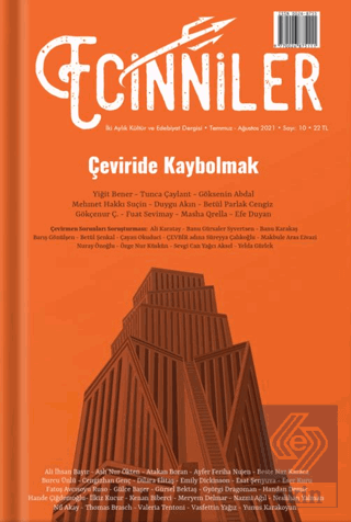 Ecinniler: İki Aylık Kültür ve Edebiyat Dergisi Sayı: 10 Çeviride Kayb