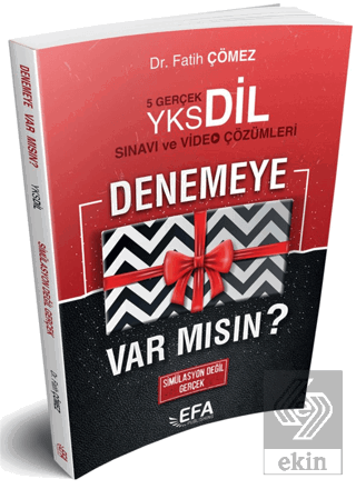 Efa 5 Gerçek YKSDİL Sınavı ve Video Çözümleri