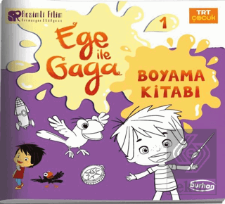 Ege İle Gaga Boyama Kitabı 1