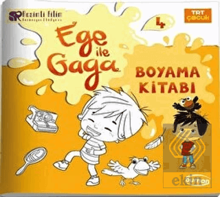 Ege İle Gaga Boyama Kitabı 4