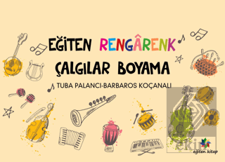 Eğiten Rengarenk Çalgılar Boyama