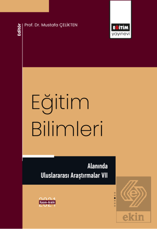 Eğitim Bilimleri Alanında Uluslararası Araştırmala