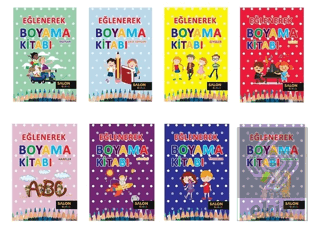 Eğlenerek Boyama (8 Takım Set)