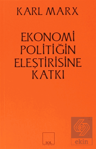 Ekonomi Politiğin Eleştirisine Katkı