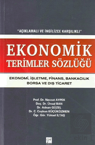 Ekonomik Terimler Sözlüğü