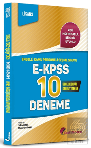 EKPSS Lisans 10 Deneme