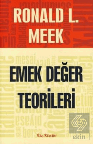 Emek Değer Teorileri