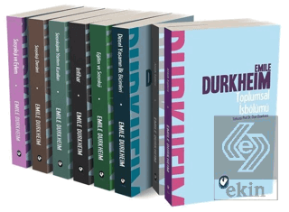 Emile Durkheim Seti (8 Kitap Takım)