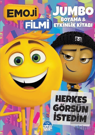 Emoji Filmi Jumbo Boyama ve Etkinlik Kitabı